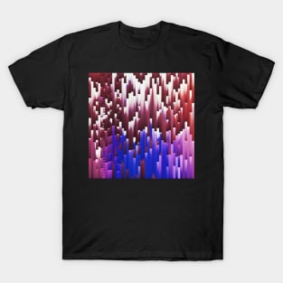 Skyline Glitch - Contemporary Exclusive Modern Design T-Shirt